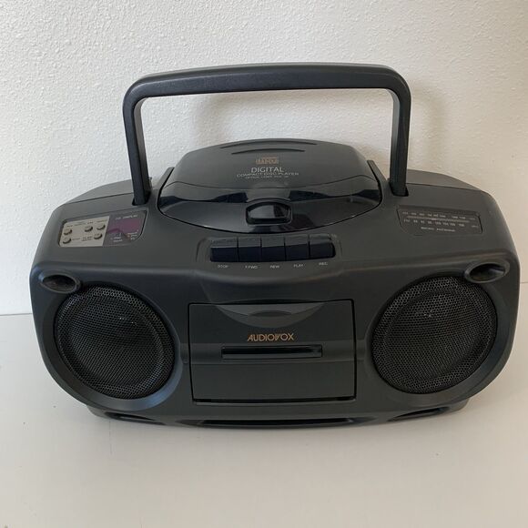 Vintage Audiovox CD 1892 Radio CD Player Cassette Tape Player Mfg 1997 Works - Picture 12 of 12